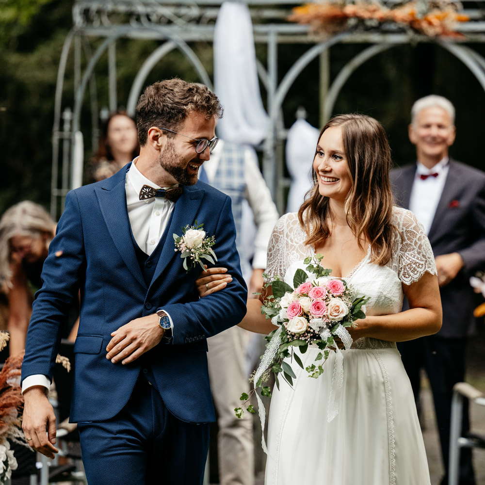 Hochzeitshooting Paar nach der Trauung